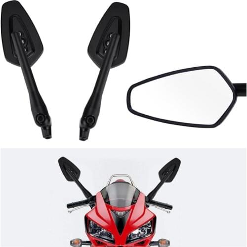1 Pair Rearview Mirrors Motorcycle Rearview Side Mirrors Back Rear View Mirrors With Matching Screw Motorbike Motocicleta New