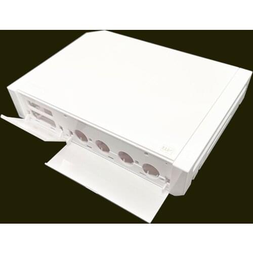 10 Sets Case Cover Housing Shell With Button for Wii With retail parts Cover Case for Wii Game Console