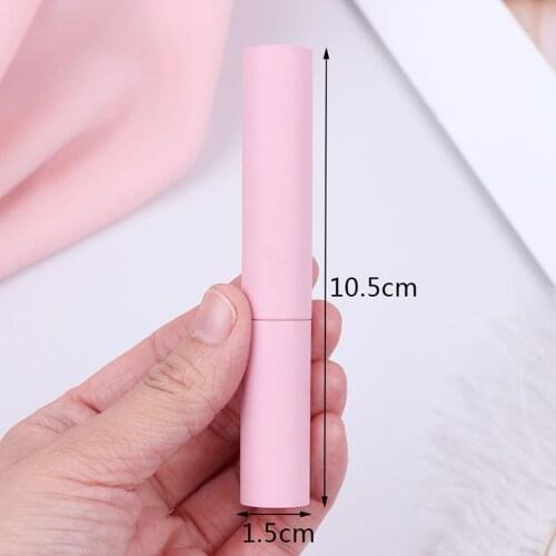 10ml Lip Gloss tubes Empty Eyeliner Mascara Lip balm Bottle Cosmetic Container Pink bottles Eyeliner/Eyelash/Lip Brush