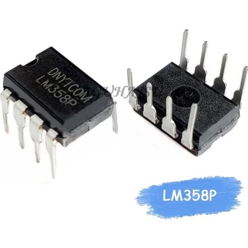 10PCS LM358P DIP8 LM358 DIP LM358N DIP-8 358P new and original IC