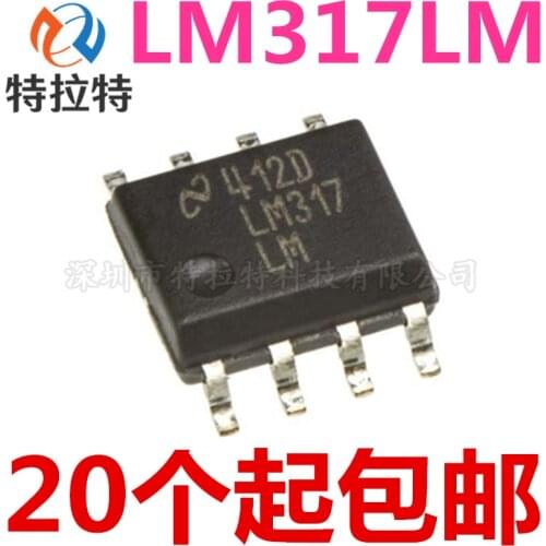 10pcs/lot LM317LMX SOP8 LM317LM SOP LM317 SOP-8 lM317DR In Stock