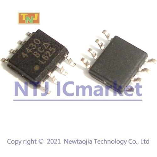 10 PCS SI4430 SOP-8 4430 SI4430DY-T1-E3 N-Channel, 30-V (D-S) MOSFET Transistor