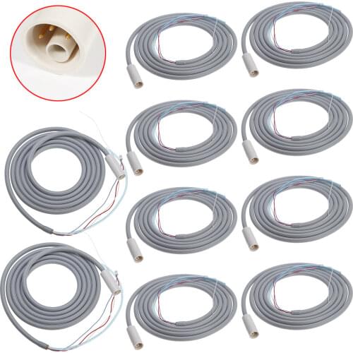 10 Dental Ultrasonic Scaler Handpiece cable Tubing TUBE HOSE Fit EMS WOODPECKER