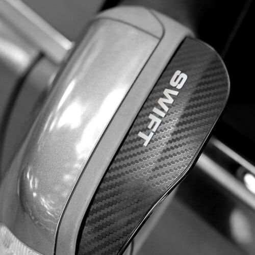 2Pcs For Suzuki Swift Car Rearview Mirror Rainproof Eyebrow Rain Cover Flexible PVC Rain Blade