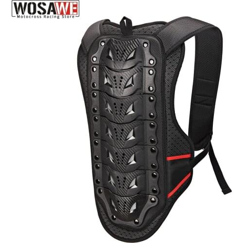 Motorcycle Armor Vest Spine Chest Back Protector Body Armor Motocross Protective Gears Moto Vest Skateboard Skiing Jacket