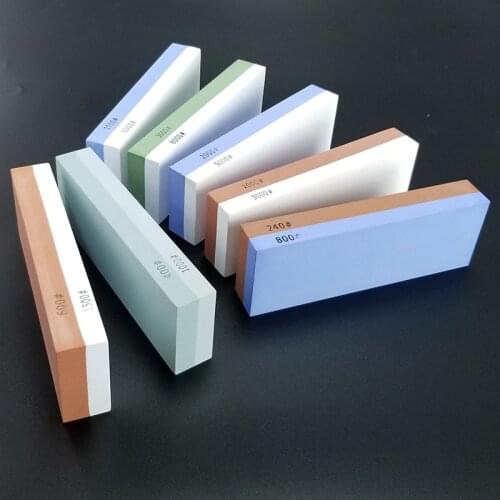 White corundum double-sided oil stone whetstone kitchen whetstone tool outdoor sharpening necessary small tool accessories