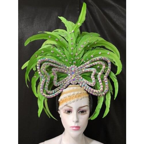 Brazil Rio Spanish Cuba Santiago Havana Venice Dionysia carnival Float Mask dress masque ball costume samba plumage plume Headd