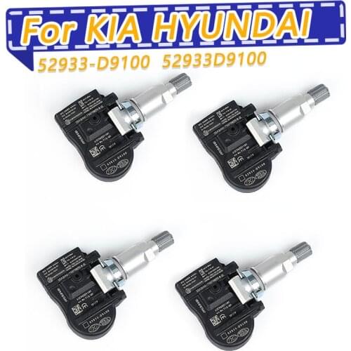 COOYIDOM 4 PCs For Kia Sportage QL K7 2016 Cadenza 52933-D9100 TPMS Tire Pressure Monitor Sensor System 433 MHz