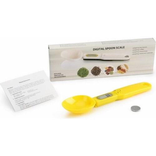 DHL 200pcs high quality 500g/0.1g Capacity Measuring Spoons With Scale Digital Electronic Scale Kitchen Measuring Spoon