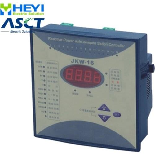 JKW-16 RPCF power regulator compensation digital power factor meter 12step 380v Reactive power automatic compensation controller