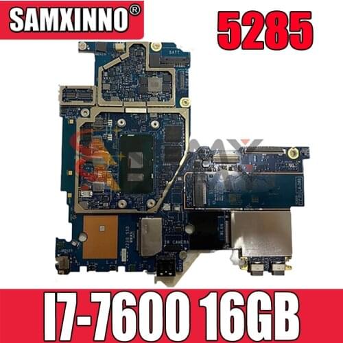 Working for Dell 5285 motherboard CN-0P8F3H 0P8F3H P8F3H BAJ00 LA-D891P I7-7600 16GB 100% tested well