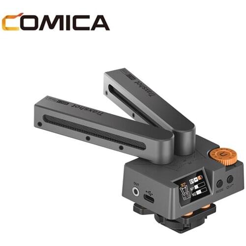 COMICA Traxshot SLR Microphone Micro Single Camera Interview Microphone Radio Mic External Recording Professional mic