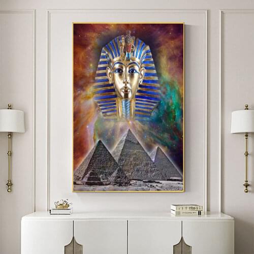Egypt Cat Animal Coloring By Numbers Painting Set Oil Paints 40*50 Painting On Canvas Wall Decoration Adults Drawing