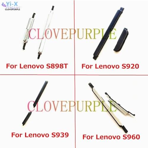 New Power on/off / Volume Side Button Keys for Lenovo S650 S660 S860 S890 S898T S920 S939 S960 Replacement Parts