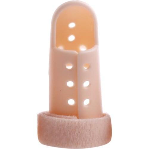 New Finger Injury Support Brace Pain Splint DIP Joint Mallet Protection Plastic