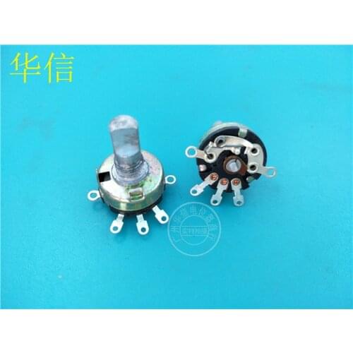 Original New 100% 172 Type single potentiometer with switch C10K handle length 15MMF hole feet