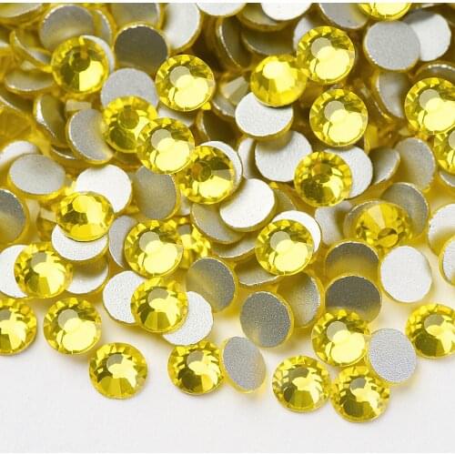 Diy Rhinestones Flatback /Non Hotfix Rhinestone /White Crystal High Quality AAAA Flat Back Rhinestone Nail Art Decorations New