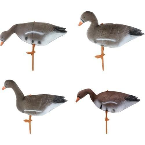 Outdoor Hunting Floating Female Duck Goose Decoy Garden Lawn Ornaments Crow Bird Scarer 4 Models Foaming Hunting Decoy