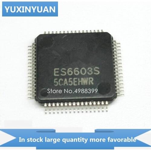 YUXINYUAN 5PCS/lot ES6603S ES6603 ES 6603S 6603 QFP64 new in stock in stock