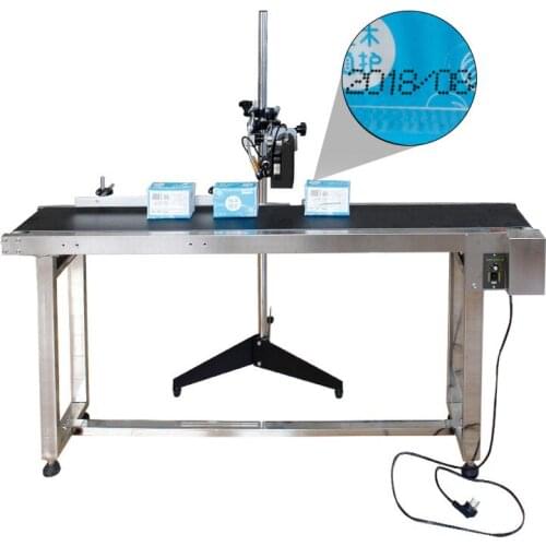 950 Smart Inkjet Printer To Print Production Date Small Automatic Coding Machine Printer Marking Machine Barcode QR Code