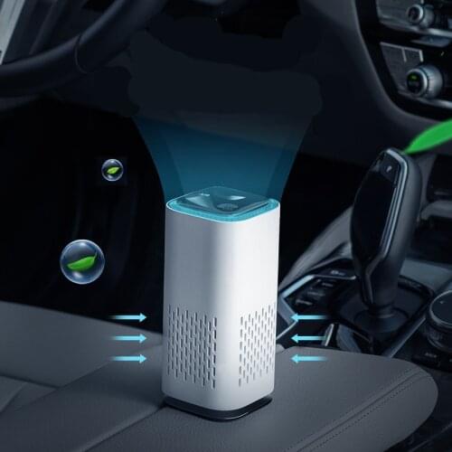 Car Air Purifier Cleaner Negative Ion USB Mini Home Vehicle Air Cleaner Remove Formaldehyde Air Purifier Car Accessories