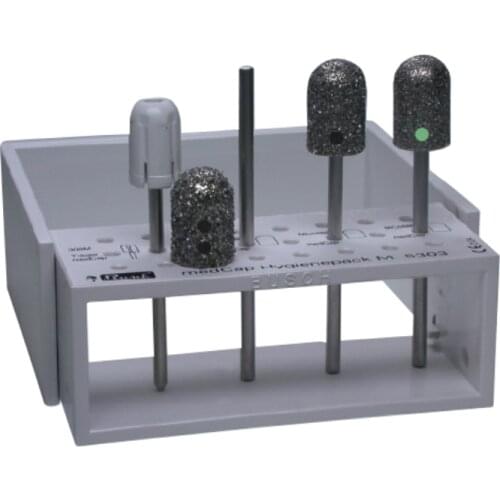 BUSCH Medcap Hygienepack M 5303 Starter Pack Medium 'Original Product' Hand-Foot Care Health Rasp Head Head Sets