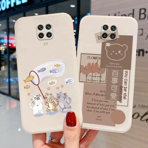 Poco X3 Pro Cases For Xiaomi Redmi Note 10 9 8 Pro 10s 9s 9A 9C NFC 9T 10x Case Silicon Cover Camera Len Protection Funda Coque