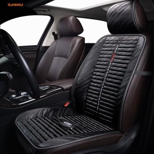 KAHOOL 12V Heated car seat cover for Fiat all model Linea Bravo Ottimo Viaggio punto Perla palio Weekend Winter Pad Cushions