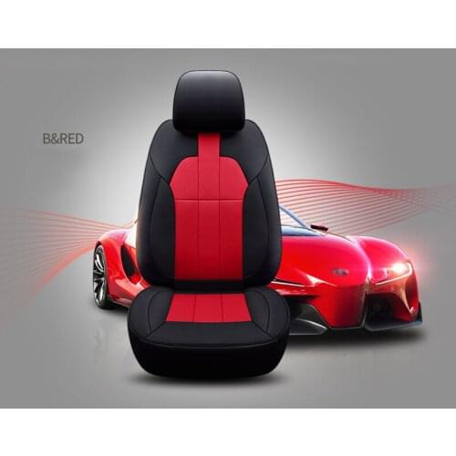 Custom 2 pc front seat car seat cover for Kia soul cerato sportage optima RIO sorento K2 K3 K4 K5 sorento car accessories stylin