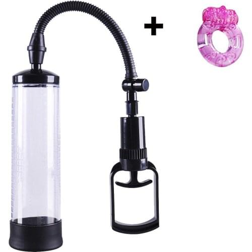 Electric Penis Pump Vibrator Vacuum Train Male Penis Pump Enlarger Enlargement Sucking Vacuum Sleeve Adult Toy-35