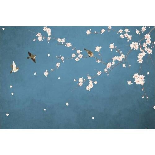 Messy flower and bird The wooden puzzle 1000 pieces ersion jigsaw puzzle white card adult childrens educational toys