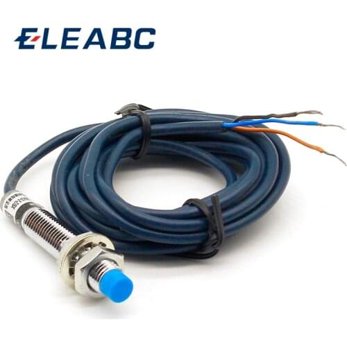 M8 2mm sensing DC 5V NPN NO LJ8A3-2-Z/BX-5V cylinder inductive proximity sensor switch work voltage 5VDC special for MCU