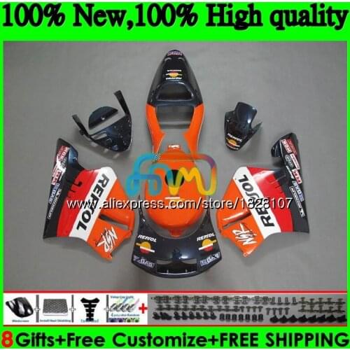 Body For HONDA NSR 250 R MC18 Repsol blue PGM2 NSR 250R NS250 NSR250R 88 89 84BS.22 MC16 NSR250 R RR NSR250RR 1988 1989 Fairing