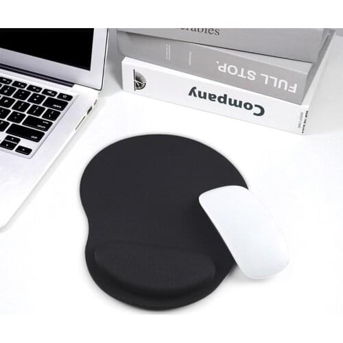 Mouse Pad With Wrist Rest Keyboard Protections Rug Mousepad Control Gaming Pad Computer Laptop Desk Pad Office Black Mause Pads