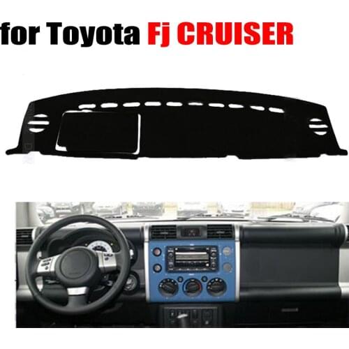 Car dashboard cover mat for TOYOTA Fj CRUISER all the years Left hand drive dashmat pad dash covers dashboard accessories