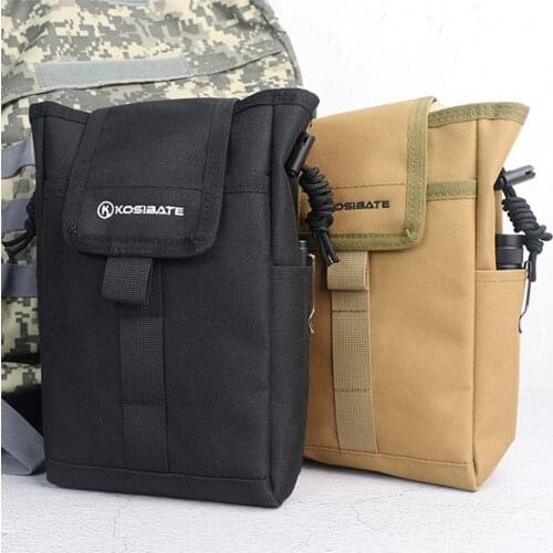 Men Outdoor Hunting Bag Waist Fanny Pack Mobile Phone Camping Molle Pouch 900D Nylon Magazine Ammo Clip Bags Holder Pocket