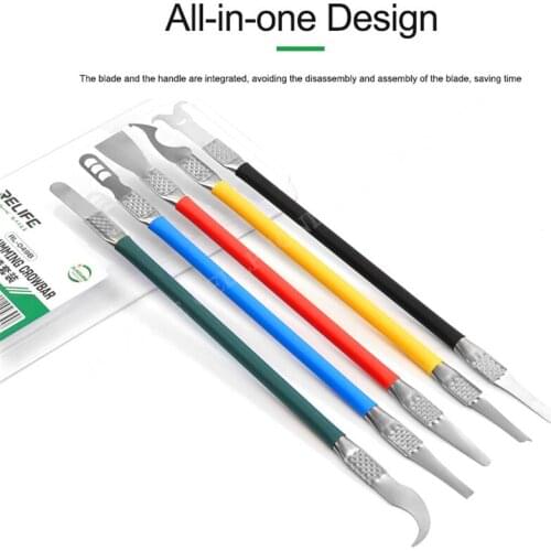 RELIFE CPU Dedicated Disassembly Set RL-049B motherboard chip IC Remove glue Disassemble stick phone repair tool For iphone ipad