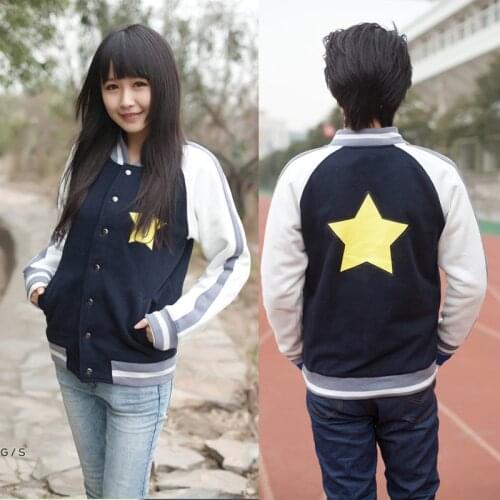New game space dandy baseball uniform Cosplay Costume Jacket coat only hollistic hoodies men tracksuits supply moleton