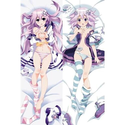 New Japanese Cool Anime Hyperdimension Neptunia Nepgear Throw Otaku Dakimakura Gift Bedding Hugging Body Pillow Case 150x50 CM