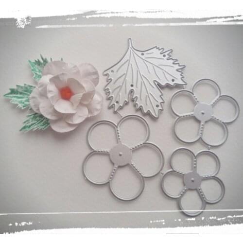 New exquisite flower metal cutting knife mold paper crafts scrapbook card template DIY photo album decoration accessories