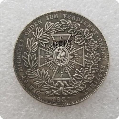 1837 German states coin COPY commemorative coins-replica coins medal coins collectibles