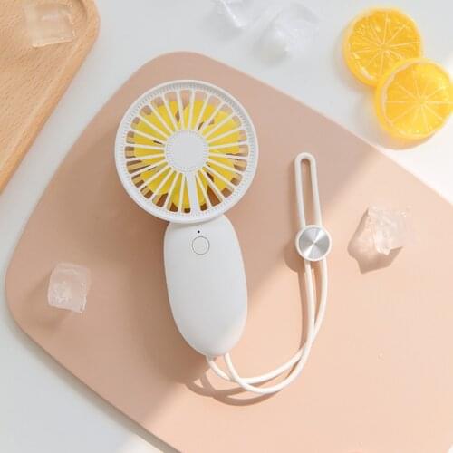 Mini USB Fan Charging Handy Air Cooling Fan Portable Handheld USB Mini Desk Rechargeable Quiet Office for Outdoor