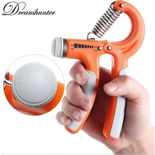 A type Adjustable Heavy Grip 10-40kg Resistance Gripper Forearm Strengthener Hand wrist Exerciser Gym Power Fitness Training
