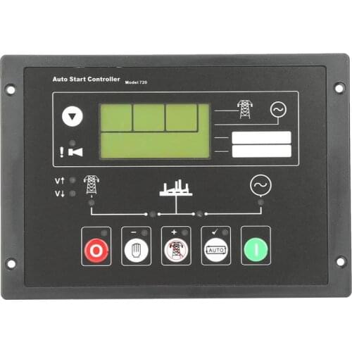 Socket Panel DSE720 Generator Auto Start Control Panel for Deep Sea Electronics Spare Parts led panel