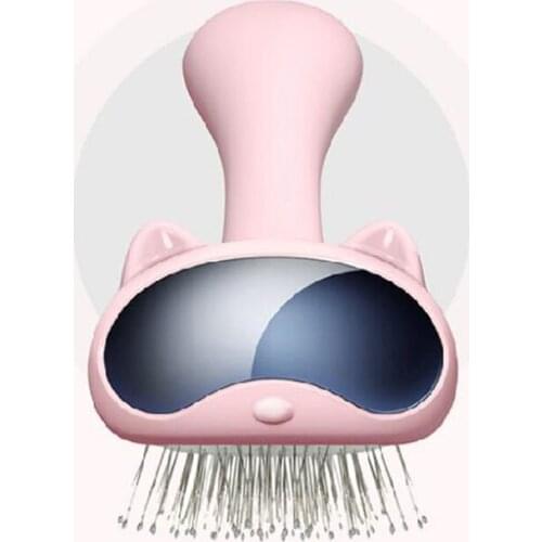 Cat cleaning products Space needle comb cute claw comb silver ion needle pet comb knot comb