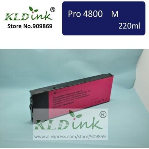 [KLD Ink] T606B Compatible ink cartridge for Stylus Pro 4800 Printer ( 1 cartridge with chip and pigment ink )