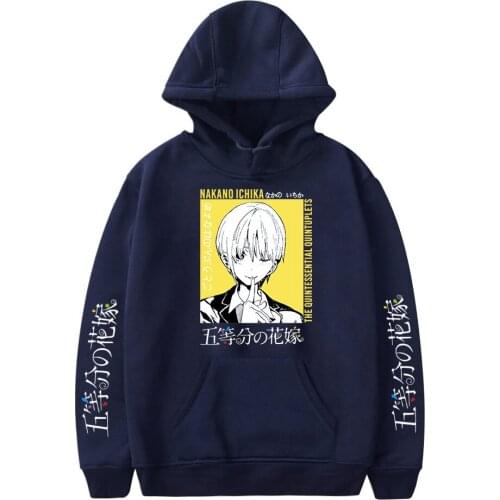 Anime The Quintessential Quintuplets Hoodies Men Sweatshirts Women Hooded Anime Hoodie Boys Girls Personality Creative Novelty