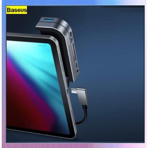 Baseus USB C HUB Type C HUB to HDMI-compatible USB 3.0 PD Port Mobile Phone USB-C USB HUB Adapter For MacBook Pro For iPad Pro