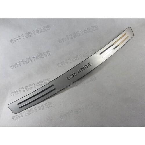 High quality stainless steel Rear bumper Protector Sill For Mitsubishi Outlander 2013 2014 2015 2016 2017 2018