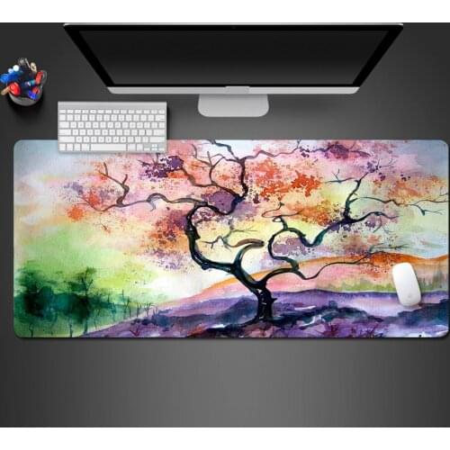 High Quality Contracted Mouse Pad Hot Sell Natural Rubber Computer Competition Game Side Whipstitch Special Table Mat To Gamer